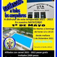 UTA: Hoy, 1º de diciembre, se inaugura la temporada de pileta 2021-2022