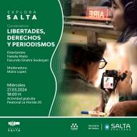 Conversatorio “Libertades, derechos y periodismos” en Explora Salta