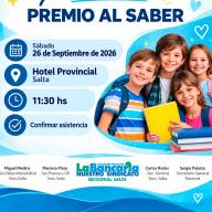 La Bancaria y su 11° del PREMIO AL SABER este sábado 26 de setiembre