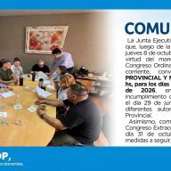 ADP, esta tarde el gremio docente convocó a un paro 72 hs, para los días 20, 21 y 22 de octubre próximo
